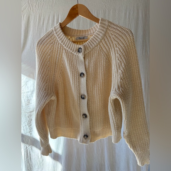 Madewell Rib Raglan-Sleeve Cardigan - Excellent Condition - Picture 2 of 8